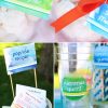Summer Watercolor Popsicle Printable Party