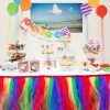 Rainbow of Balloons printable party
