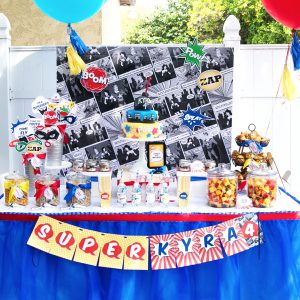 Comic Book Superhero Printable Photo Booth Props - Paper and Cake Paper ...