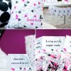 modern marbled printable party