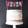 Sweet Shoppe Mini-Bunting Cake Topper
