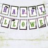 Trick or Treat Halloween Pennant Banner