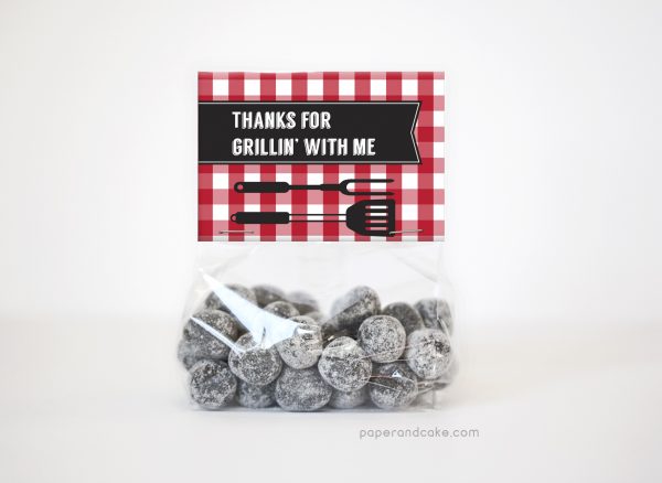 BBQ Party Favor Kit for 12